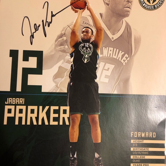 Jabari Parker autographed jersey, signed in person - Picture 3 of 5